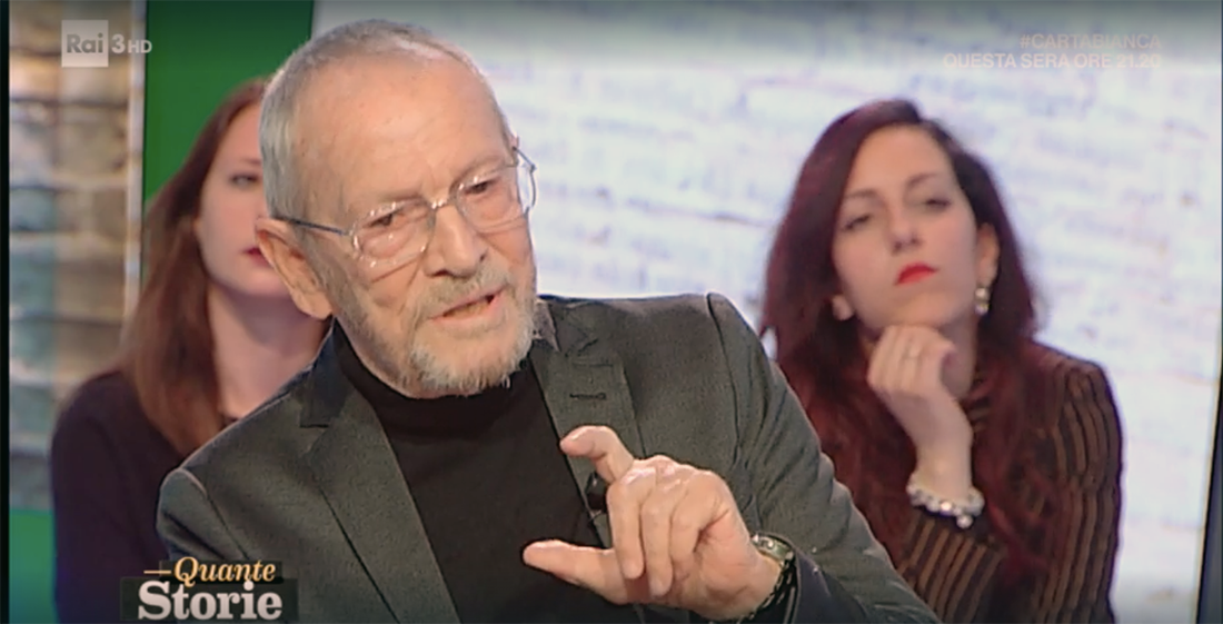 UMBERTO ORSINI OSPITE A “QUANTE STORIE” (2018)